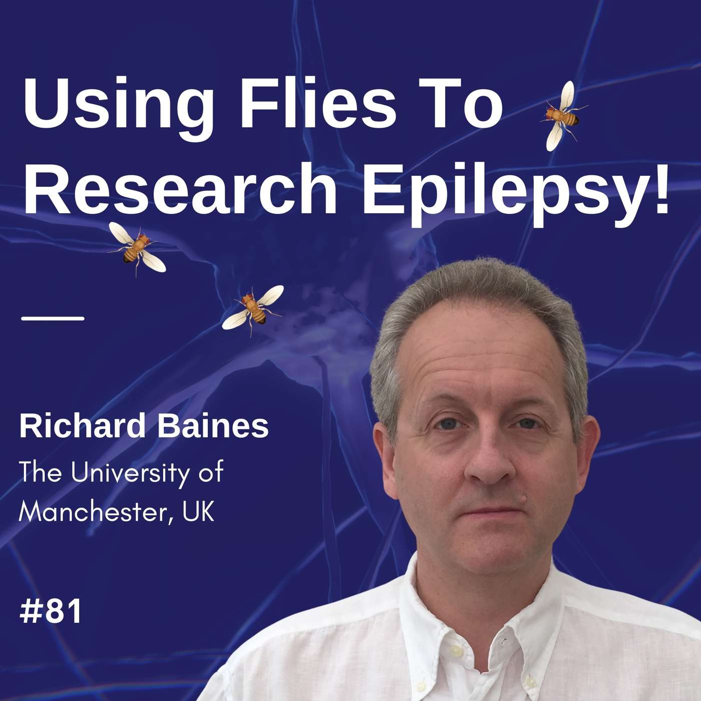 Using Flies To Research Epilepsy! - Richard Baines #01 episode artwork