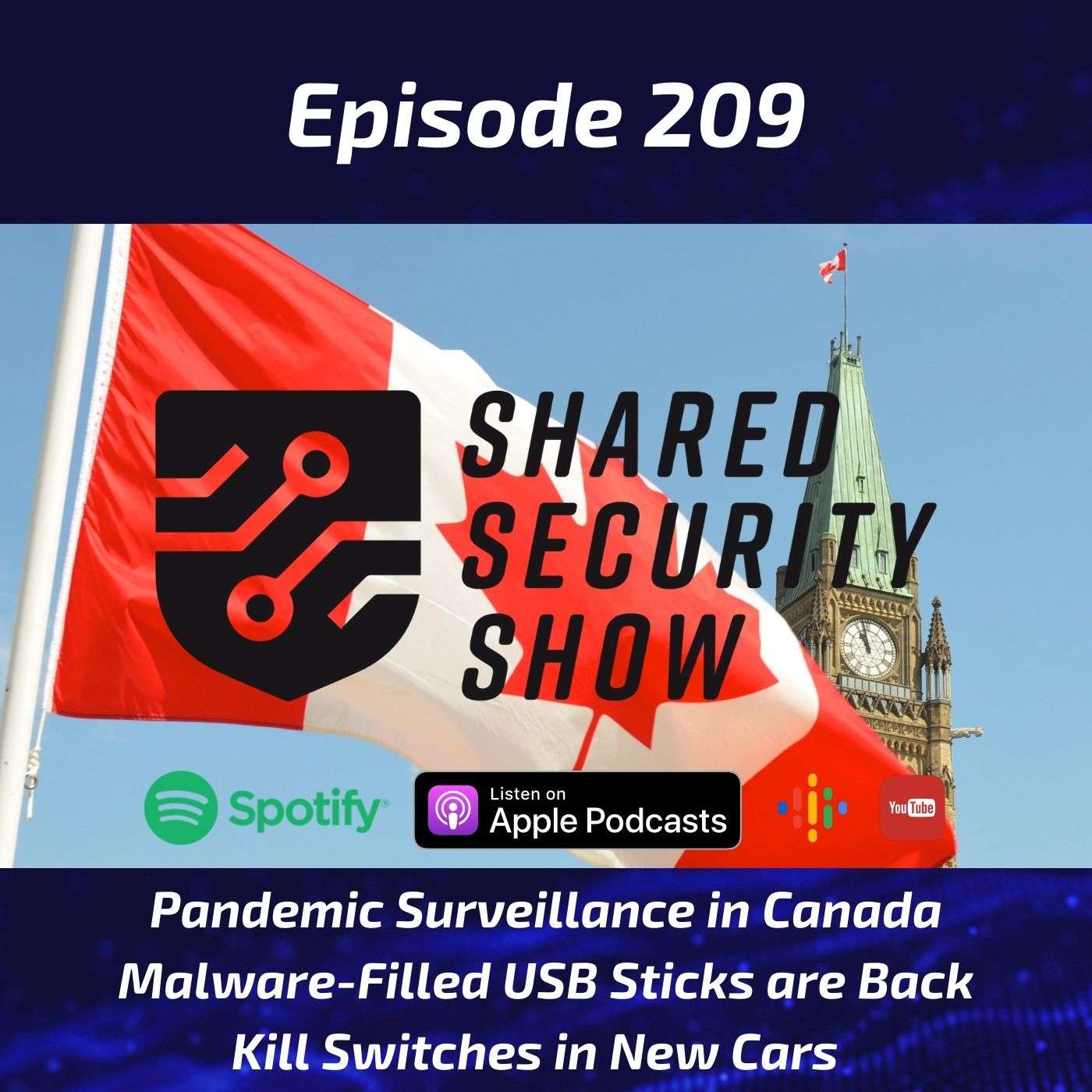 Pandemic Surveillance in Canada, Malware-Filled USB Sticks are Back, Kill Switches in New Cars episode artwork