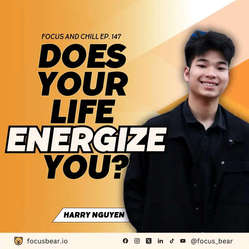 ADHD and Executive Dysfunction: Find Work That Energizes You - Ep 147 with Harry Nguyen