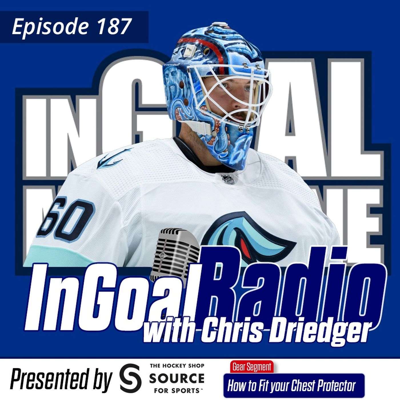 Episode 187 with Chris Driedger plus a How to Fit your Chest Protector episode artwork