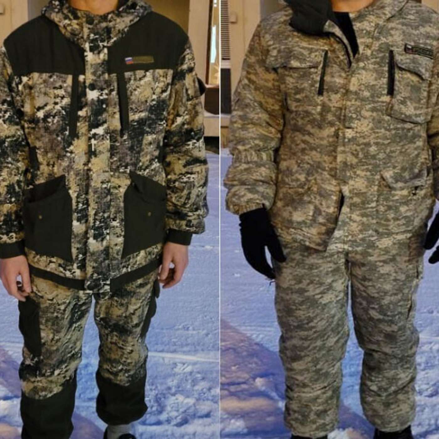 Российские моряки гуляют по Киркенесу в форме, похожей на военную