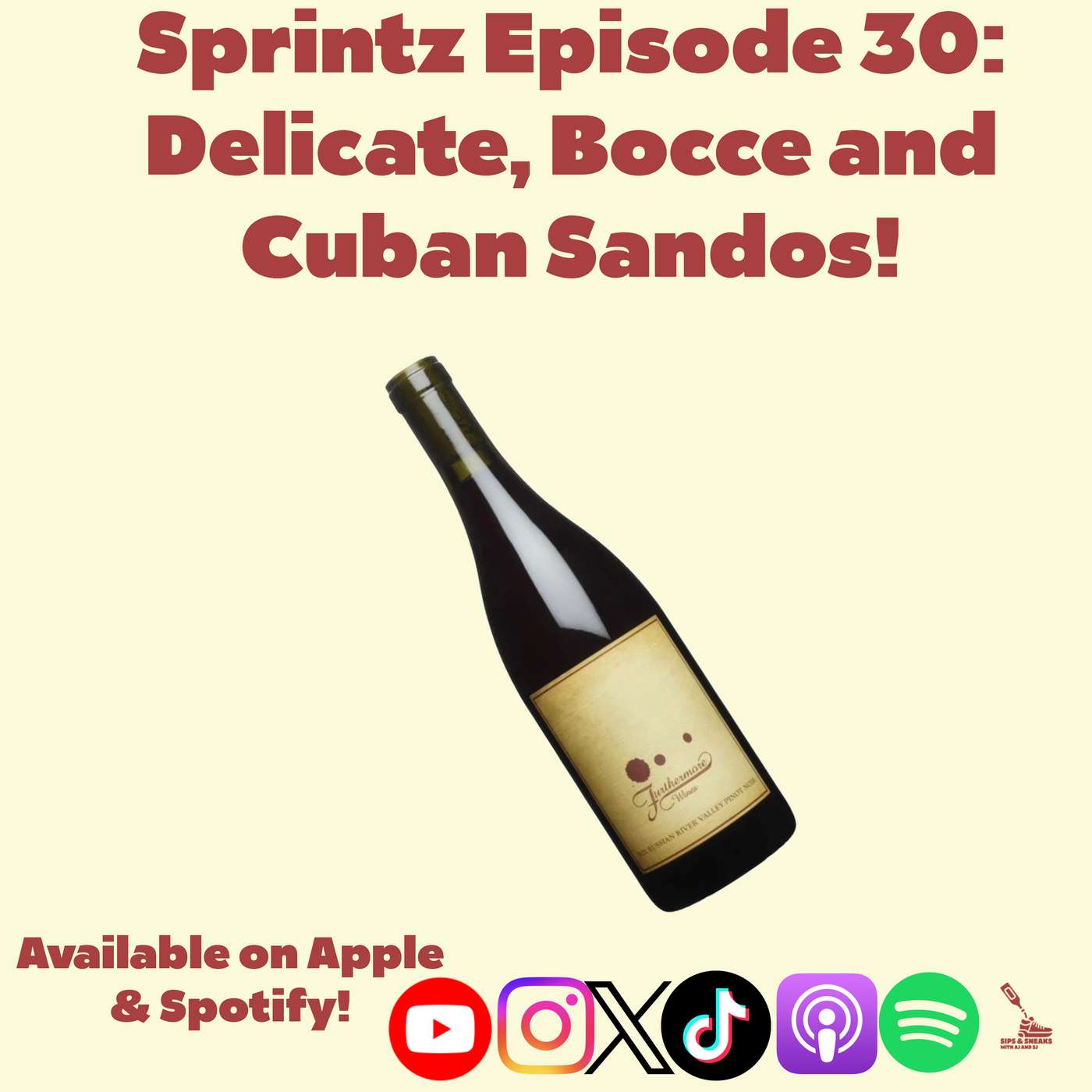 Sprintz Episode 30: Delicate, Bocce, and Cuban Sandos episode artwork