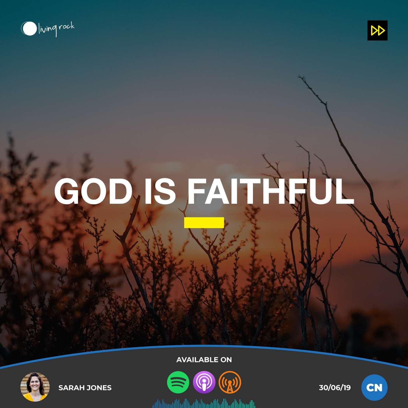 God is Faithful | Sarah Richmond | 30/06/19 | Central