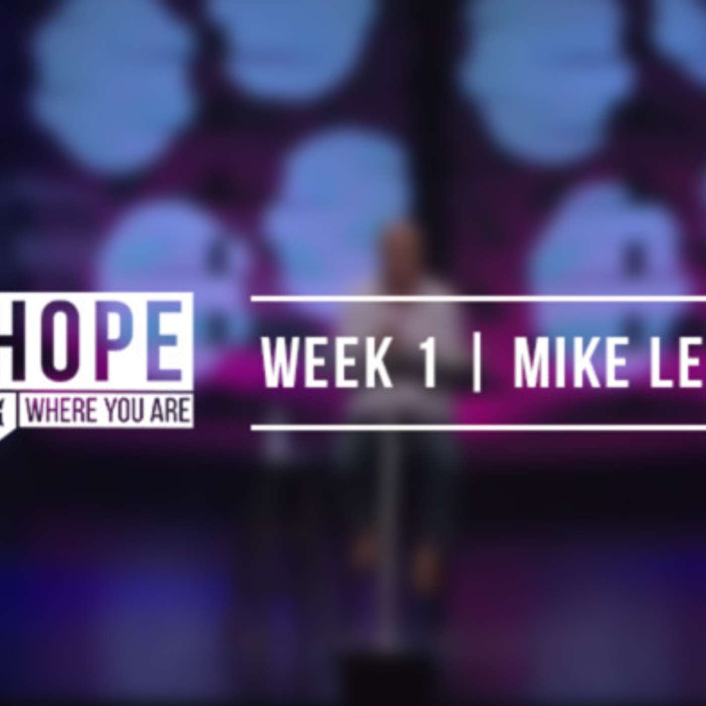 Week 1 - World Changers