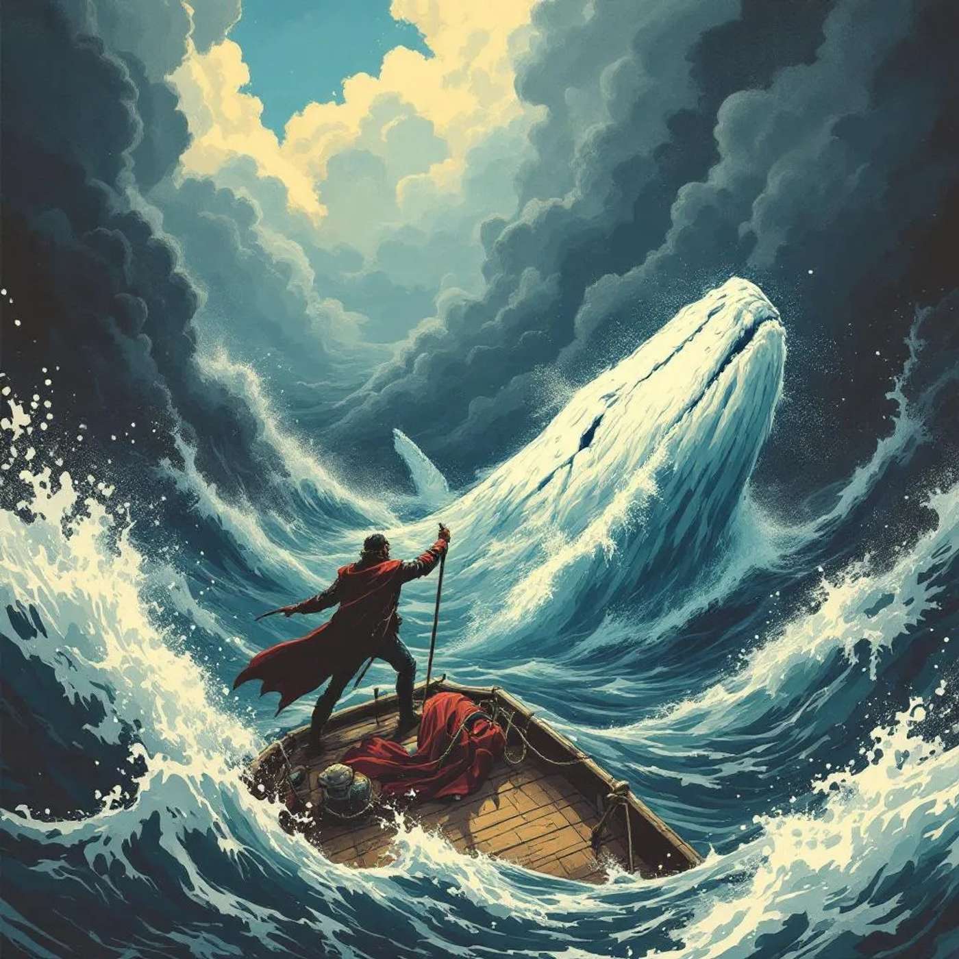 Moby-Dick (Unabridged) cover art