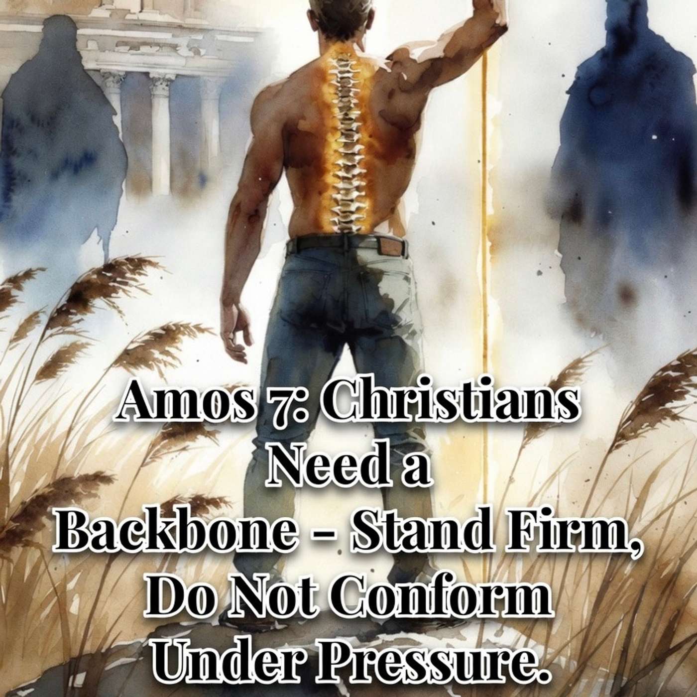 Amos 7 Christians need to prepare ahead of time to have a backbone. episode artwork