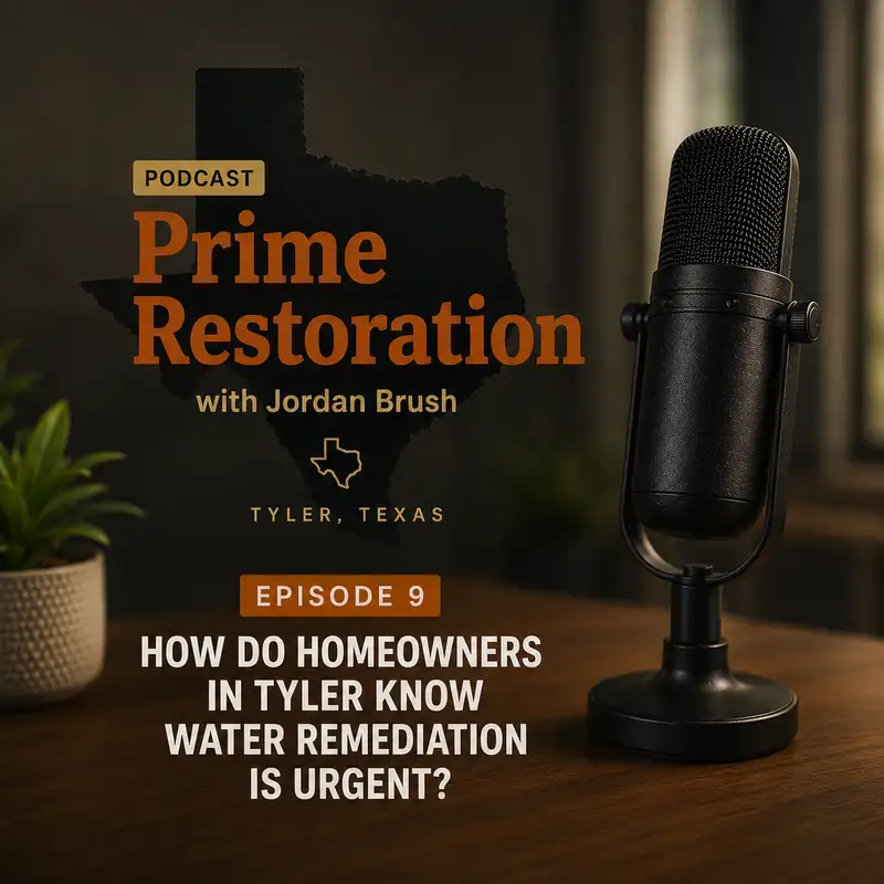 How Do Homeowners in Tyler Know Water Remediation Is Urgent?