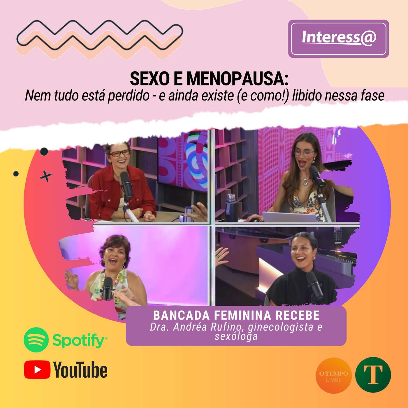 Interessa | Sexo e menopausa: nem tudo está perdido - e ainda existe (e como!) libido nessa fase episode artwork