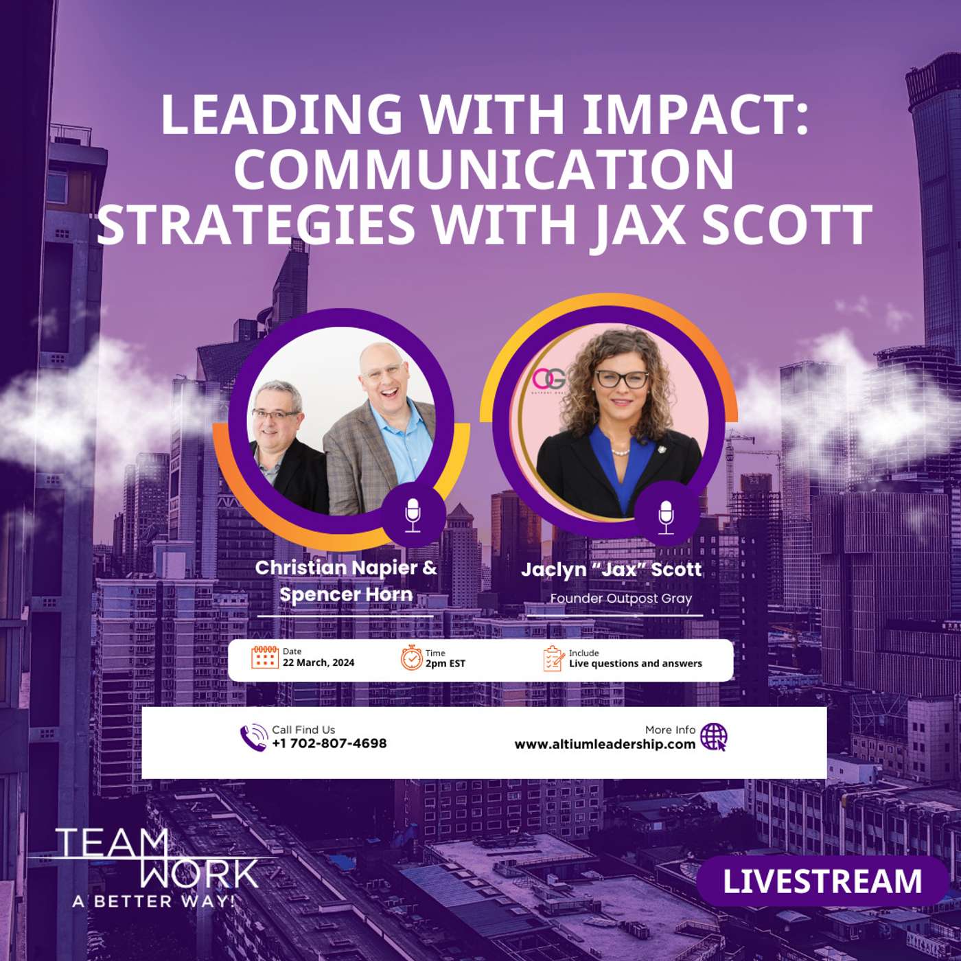 Leading with Impact: Communication Strategies with Jax Scott episode artwork