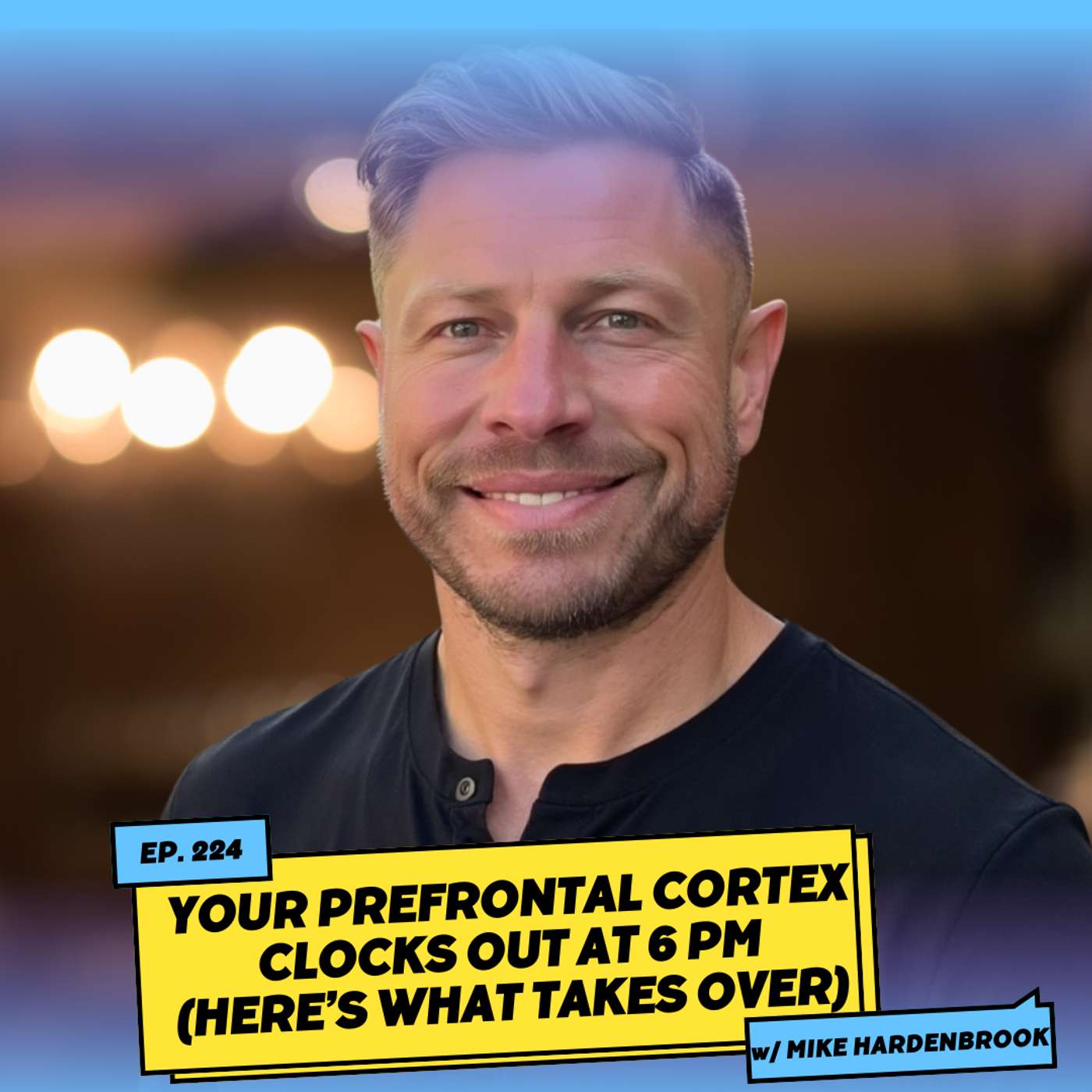 Your Prefrontal Cortex Clocks Out at 6 PM (Here’s What Takes Over)