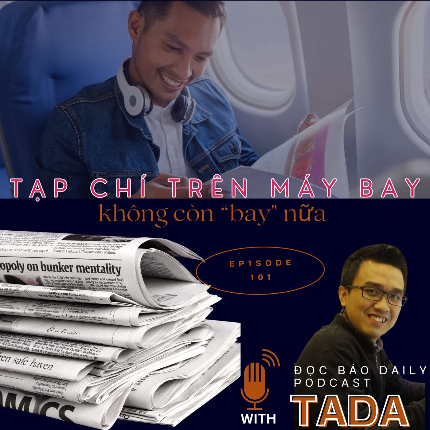 [TRUYỀN THÔNG] Tạp chí trên máy bay không còn "bay" nữa