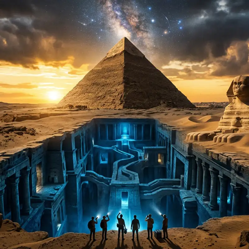 The Second Sphinx: Secrets Beneath Giza
