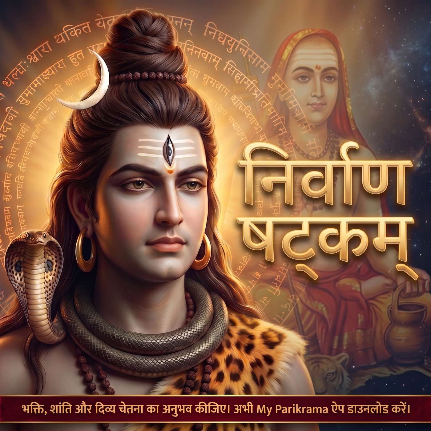 निर्वाण षट्कम् | शिवोऽहम् का अद्वैत रहस्य 🔱 | आदि शंकराचार्य रचित आत्मषट्कम् | Nirvana Shatkam episode artwork