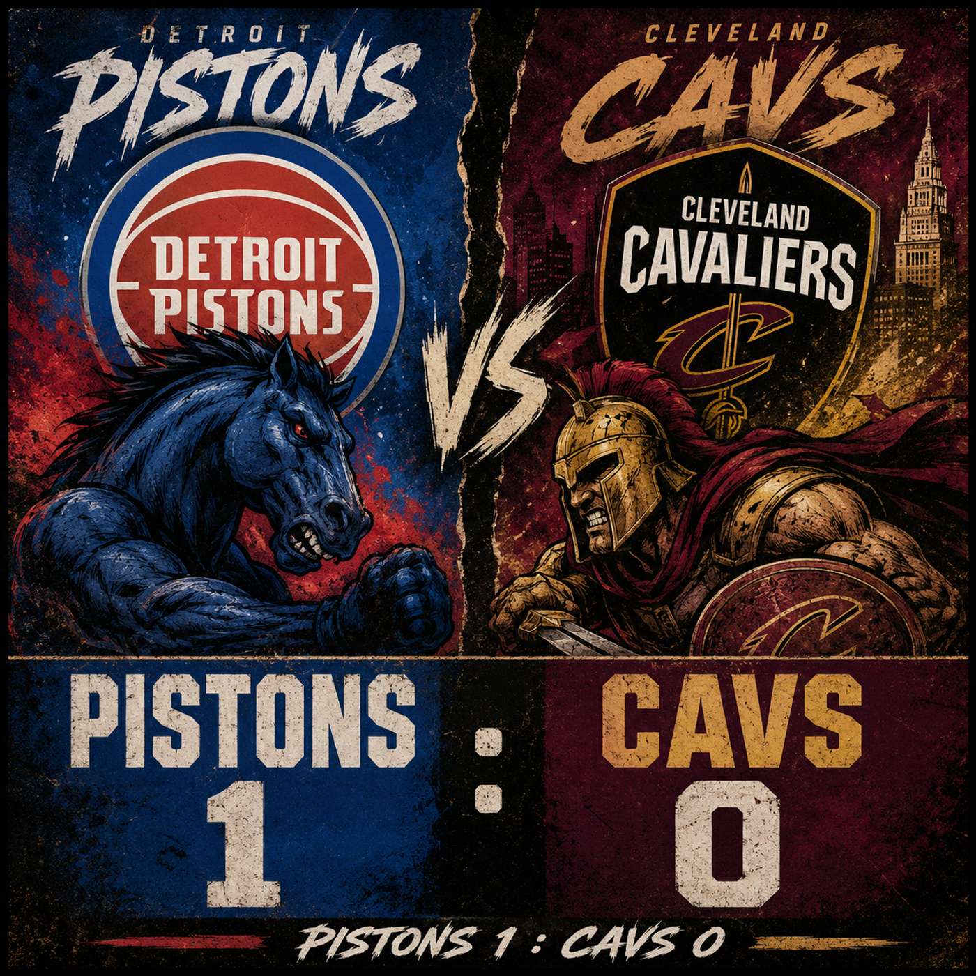 Cavs Fall To The Pistons In Game 1 episode artwork