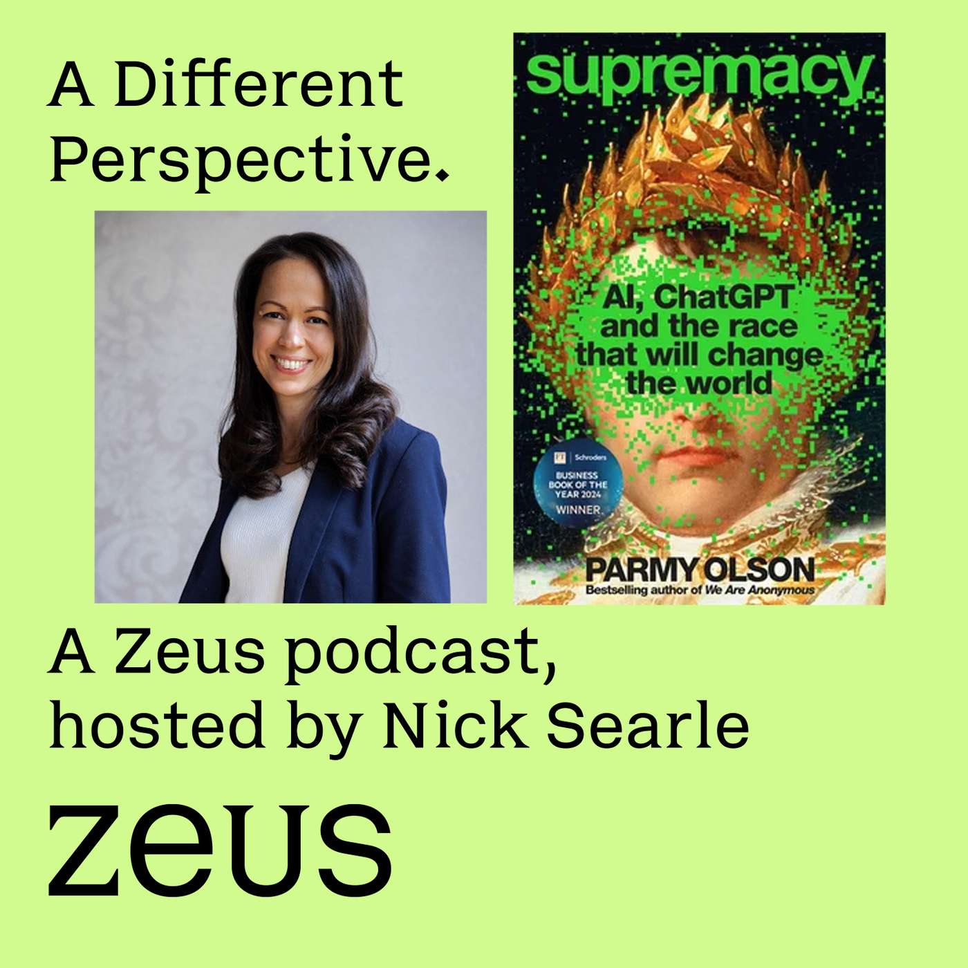 A Different Perspective with Parmy Olson, author of Supremacy: AI, ChatGPT, and the Race that Will Change the World A Different Perspective with Parmy Olson, author of Supremacy: AI, ChatGPT, and the Race that Will Change the World