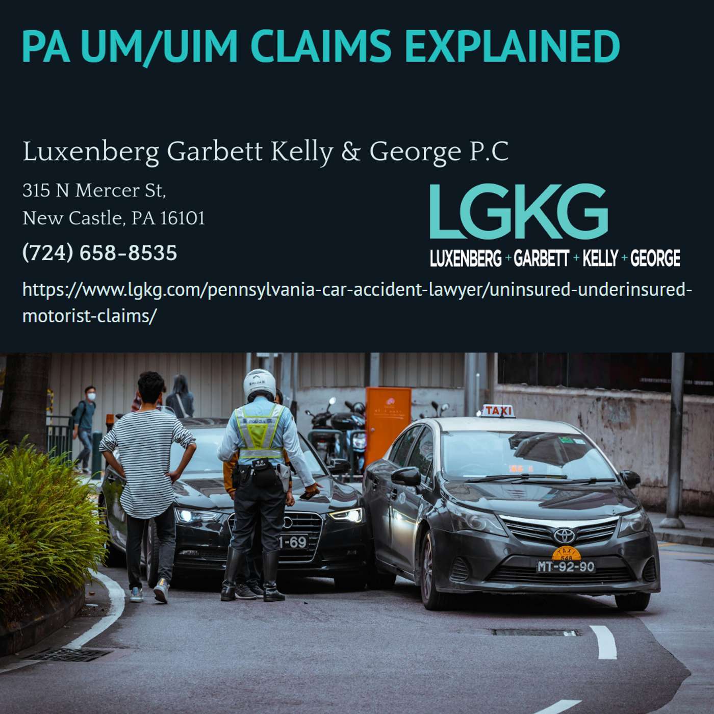 Pennsylvania Uninsured/Underinsured Motorist (UM/UIM) Claims - Luxenberg Garbett Kelly & George P.C. episode artwork