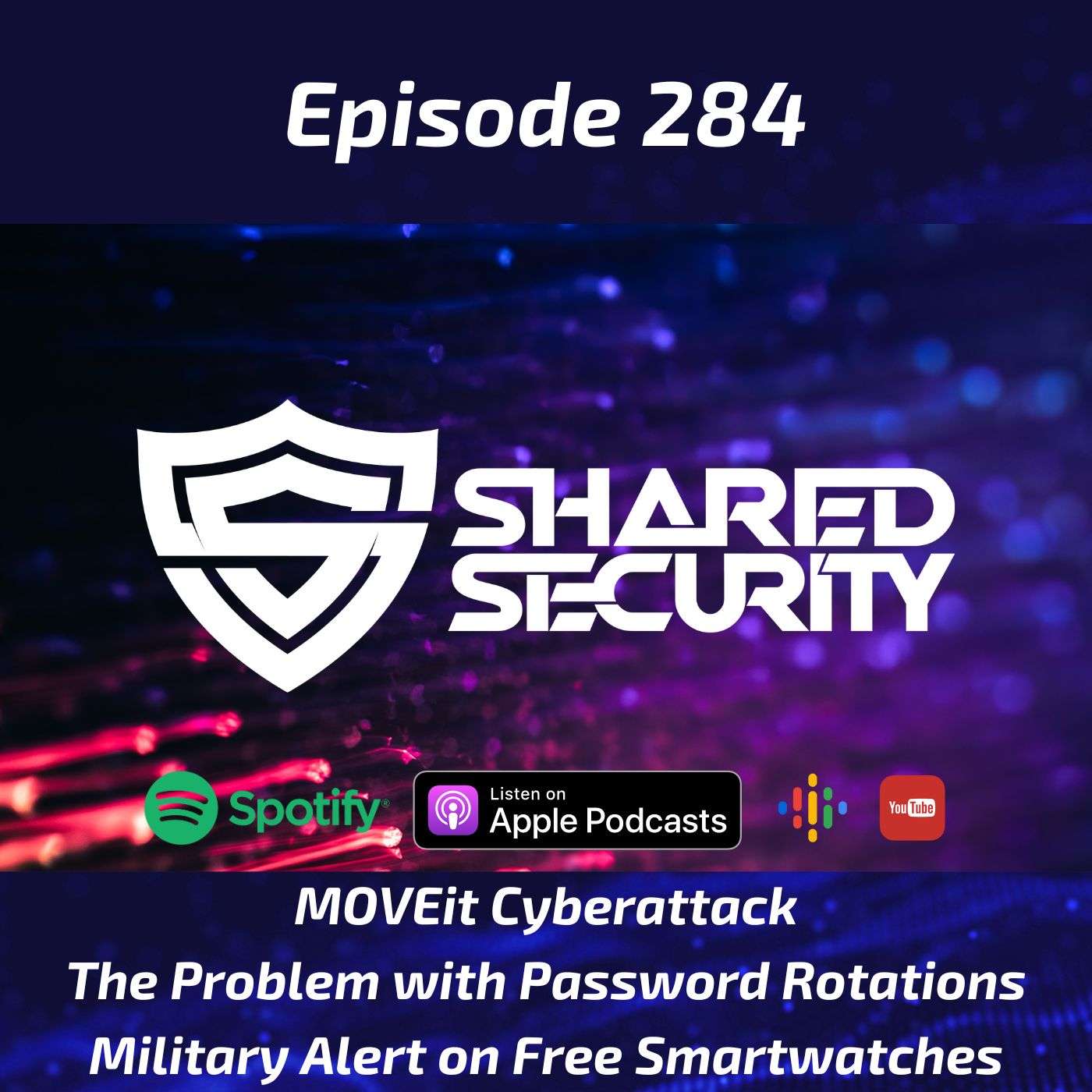 MOVEit Cyberattack, The Problem with Password Rotations, Military Alert on Free Smartwatches episode artwork