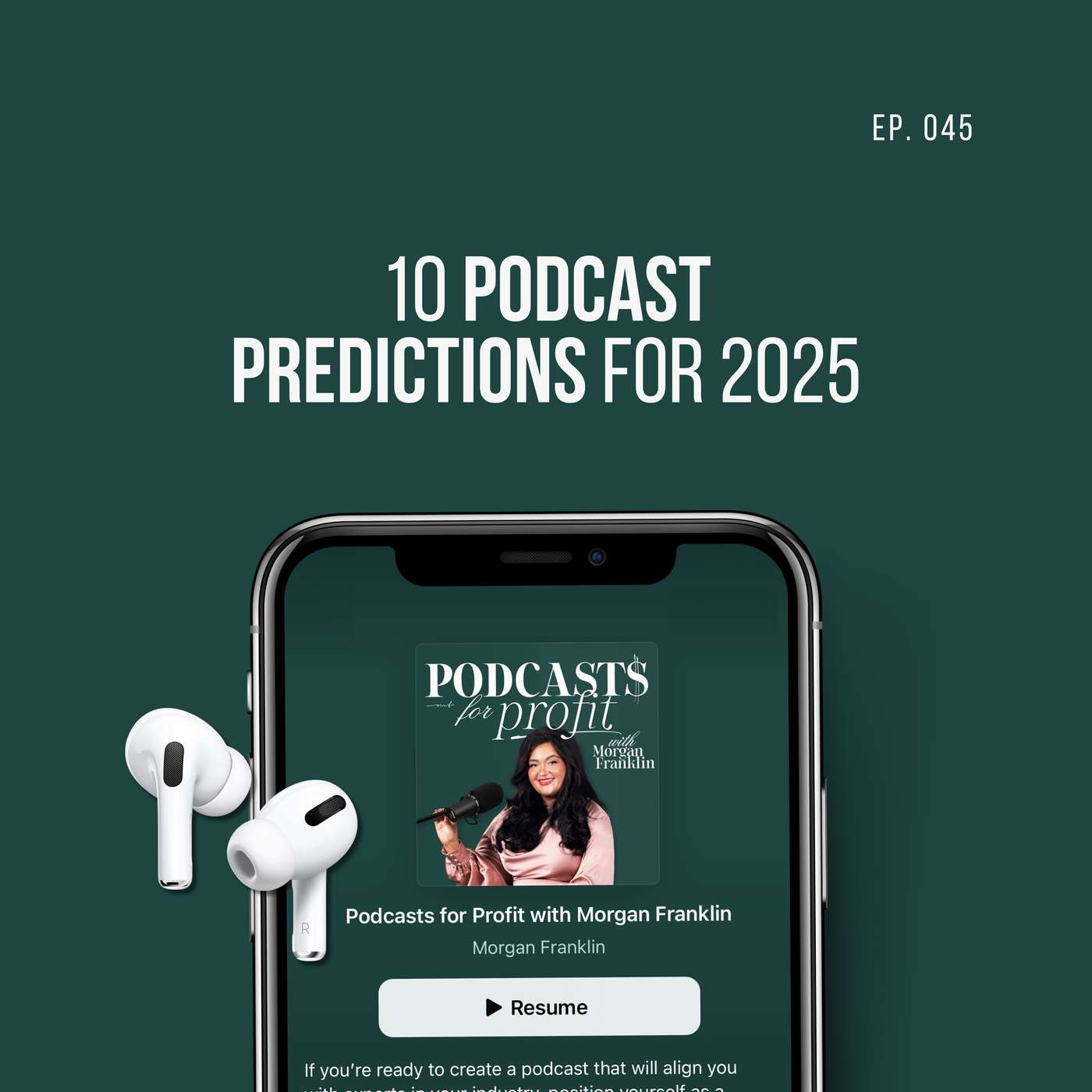 Podcasts for Profit with Morgan Franklin | Podcasting Strategy for Podcasters