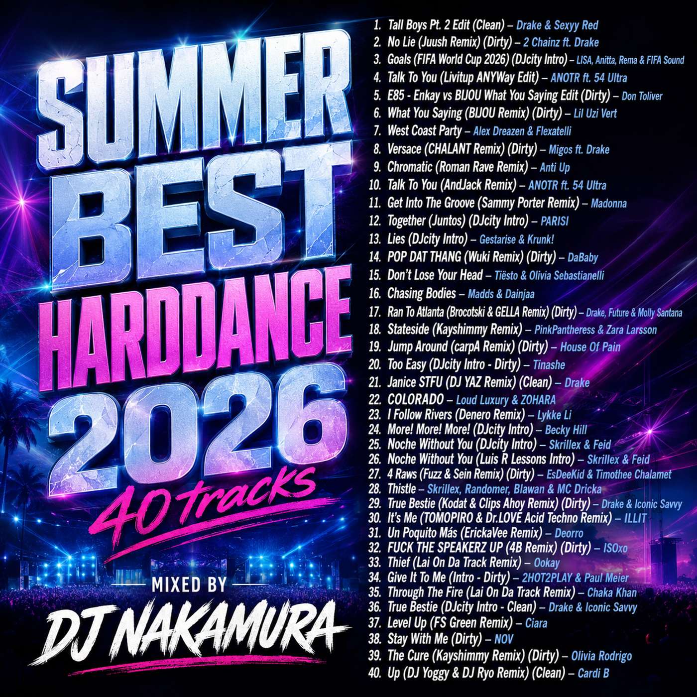 SUMMER BEST HARDDANCDE 2026/DJ NAKAMURA episode artwork