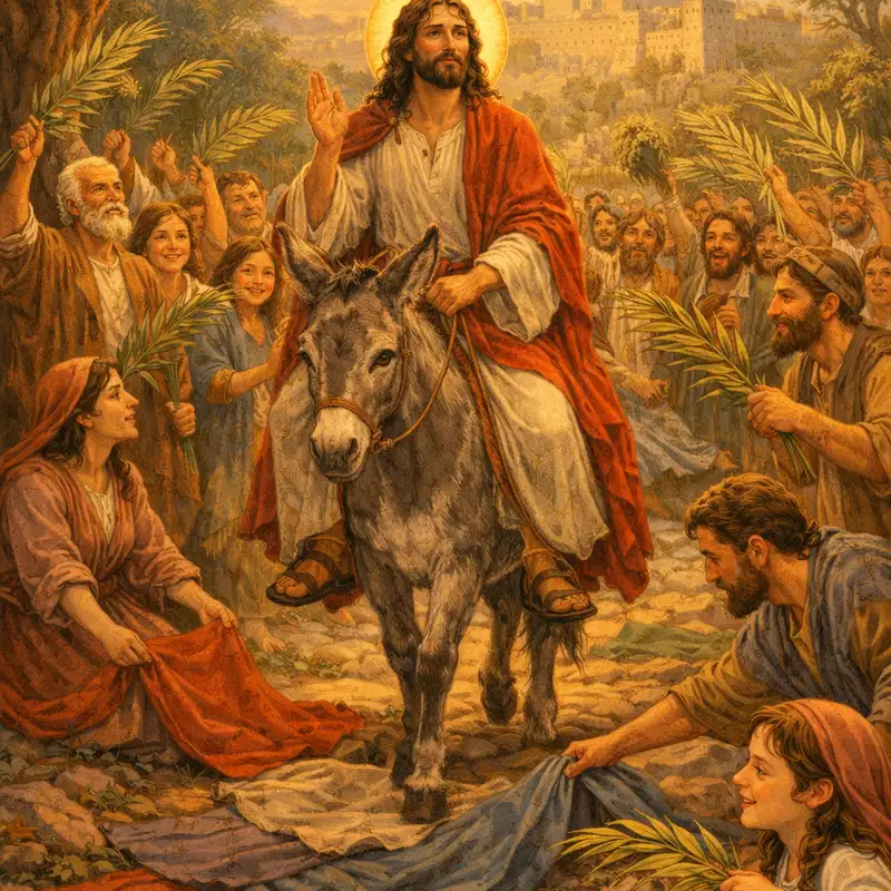 Historier fra Maram | Fra Palmesøndag til påskenatt – en barnefortelling om Den stille uke