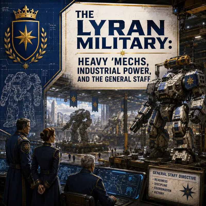 The Lyran Military: Heavy ’Mechs, Industrial Power, and the General Staff