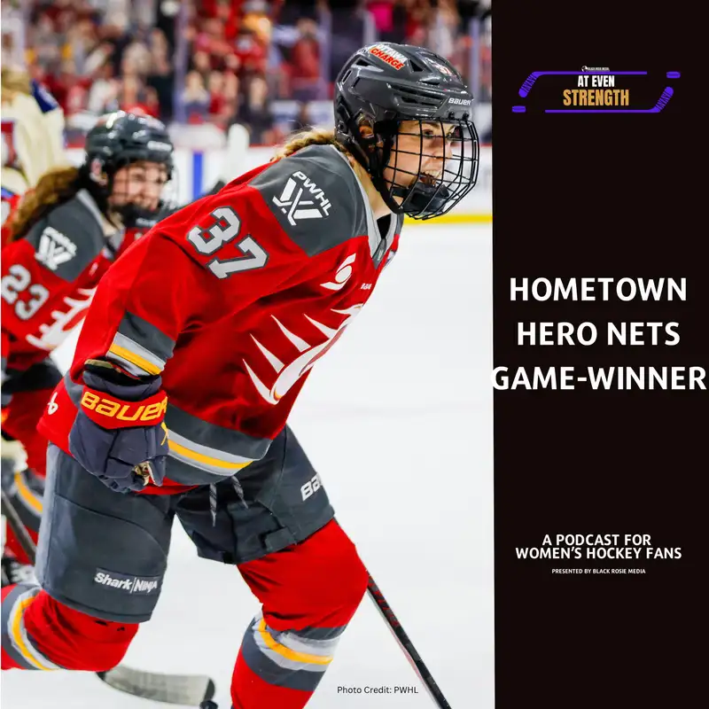 PWHL Final: Charge SURVIVE! Rebecca Leslie goal FORCES Game 4 Tonight!
