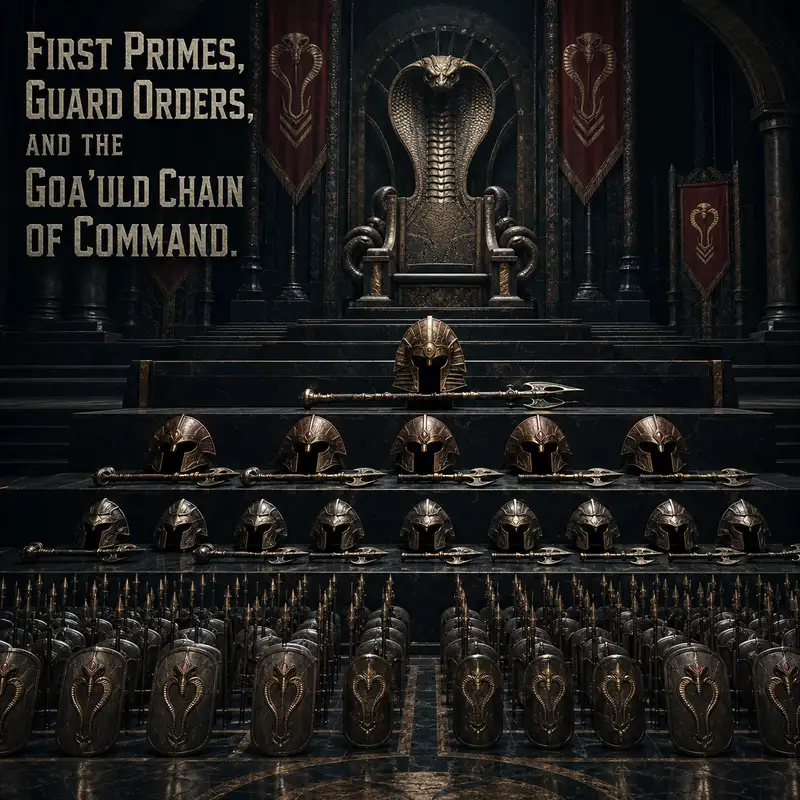 First Primes, Guard Orders, and the Goa’uld Chain of Command