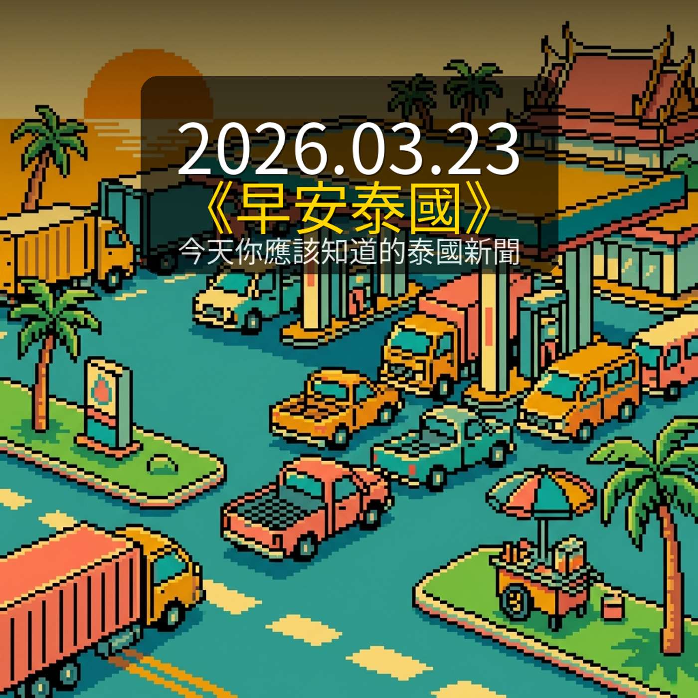 《早安泰國》2026年3月23日（一）