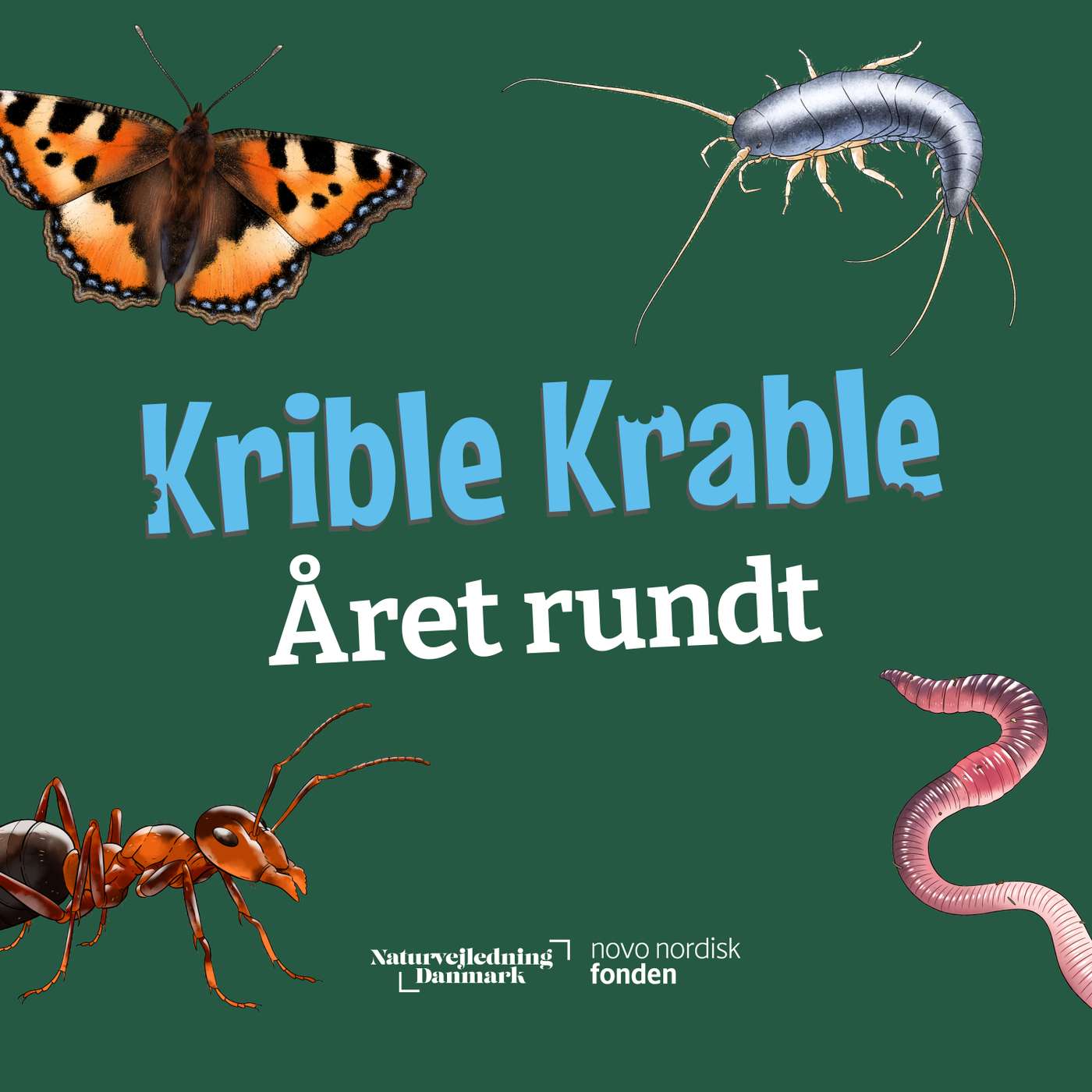 Krible Krable året rundt af Naturvejledning Danmark