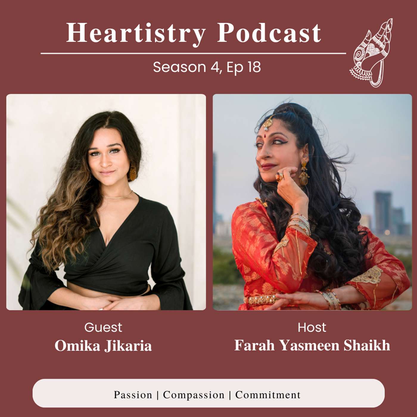 S4 Ep 18 - Omika Jikaria - Business Strategy Consultant, Meditation Teacher, Yoga & Reiki Energy Healing Practitioner, Dancer