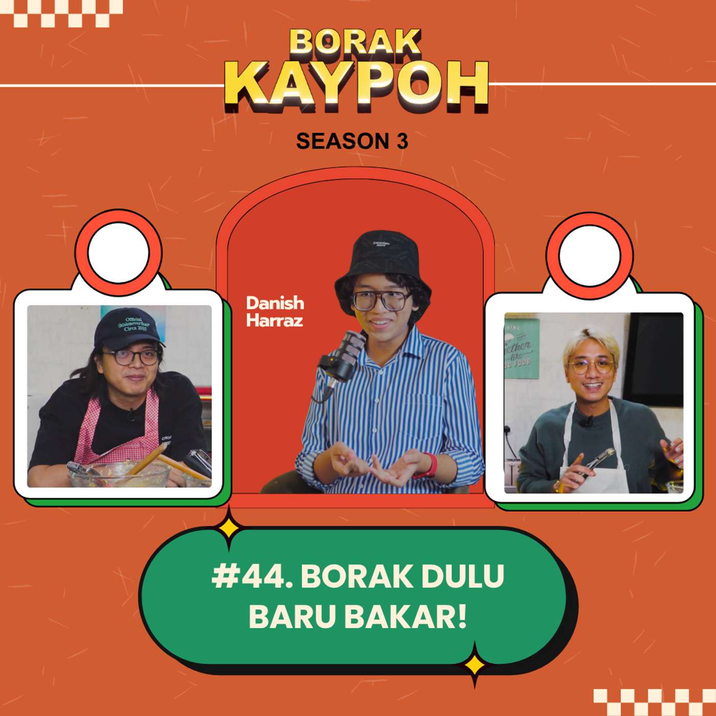 Danish Ajar Buat Cookies! S3/EP 44