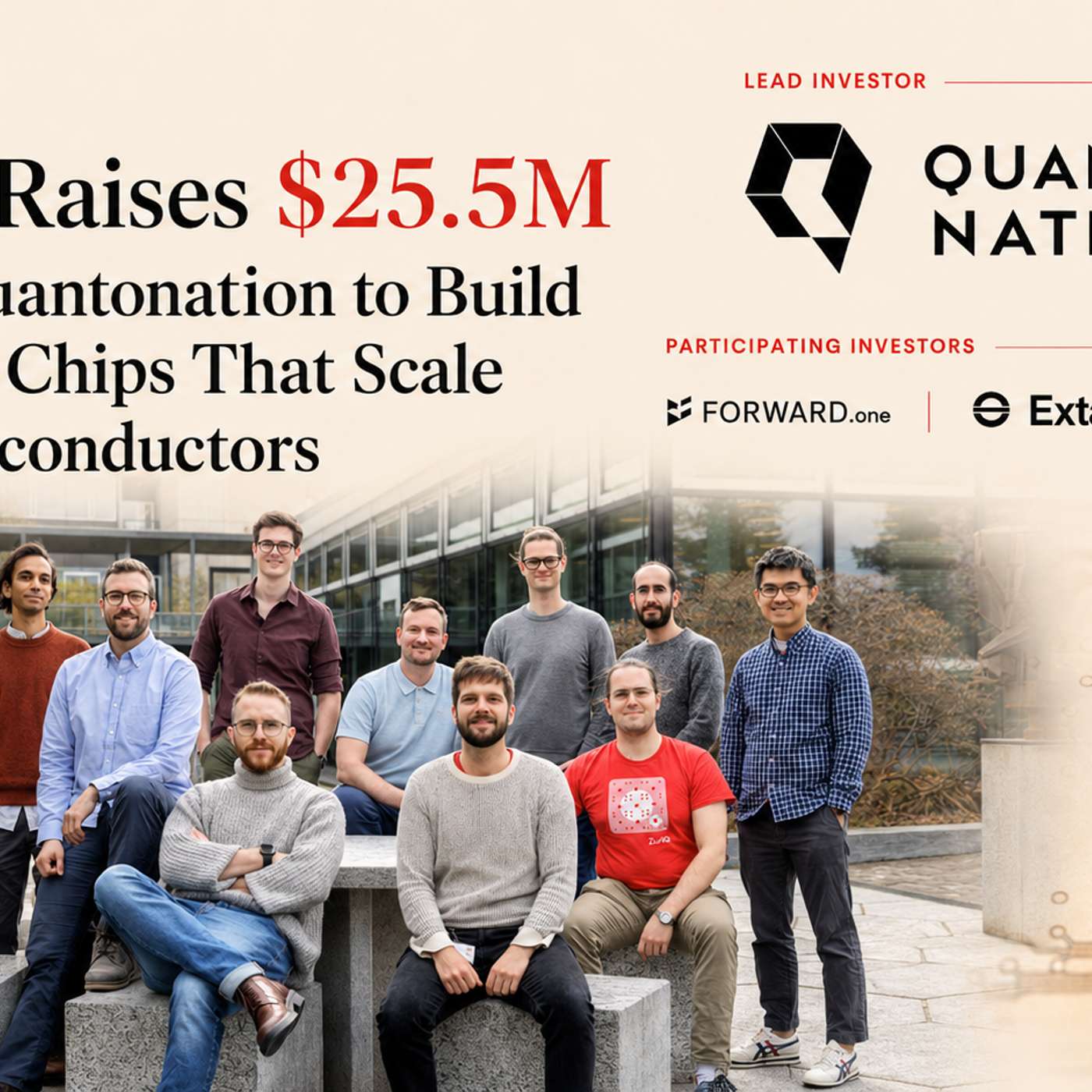 ZuriQ Raises $25.5M Led by Quantonation to Build Quantum Chips That Scale Like Semiconductors