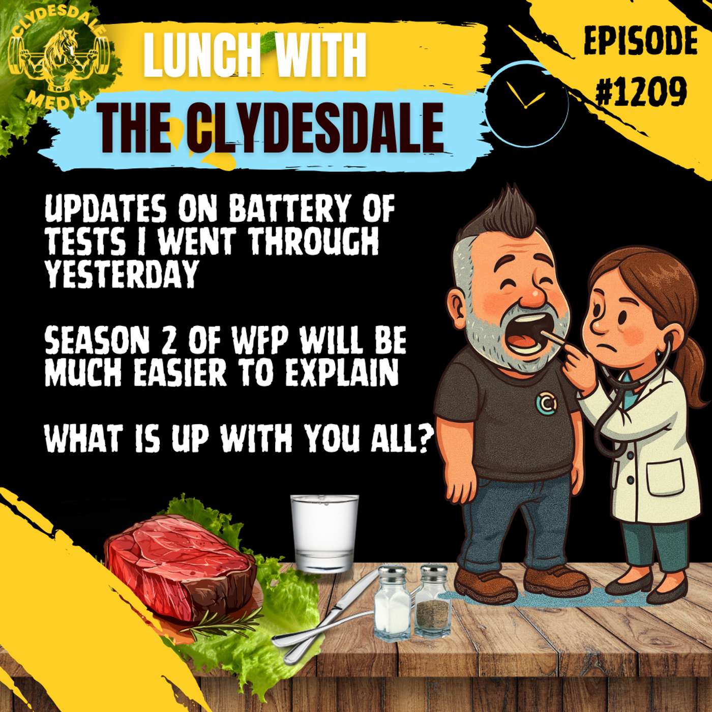 Lunch with the Clydesdale - What happens Next? episode artwork