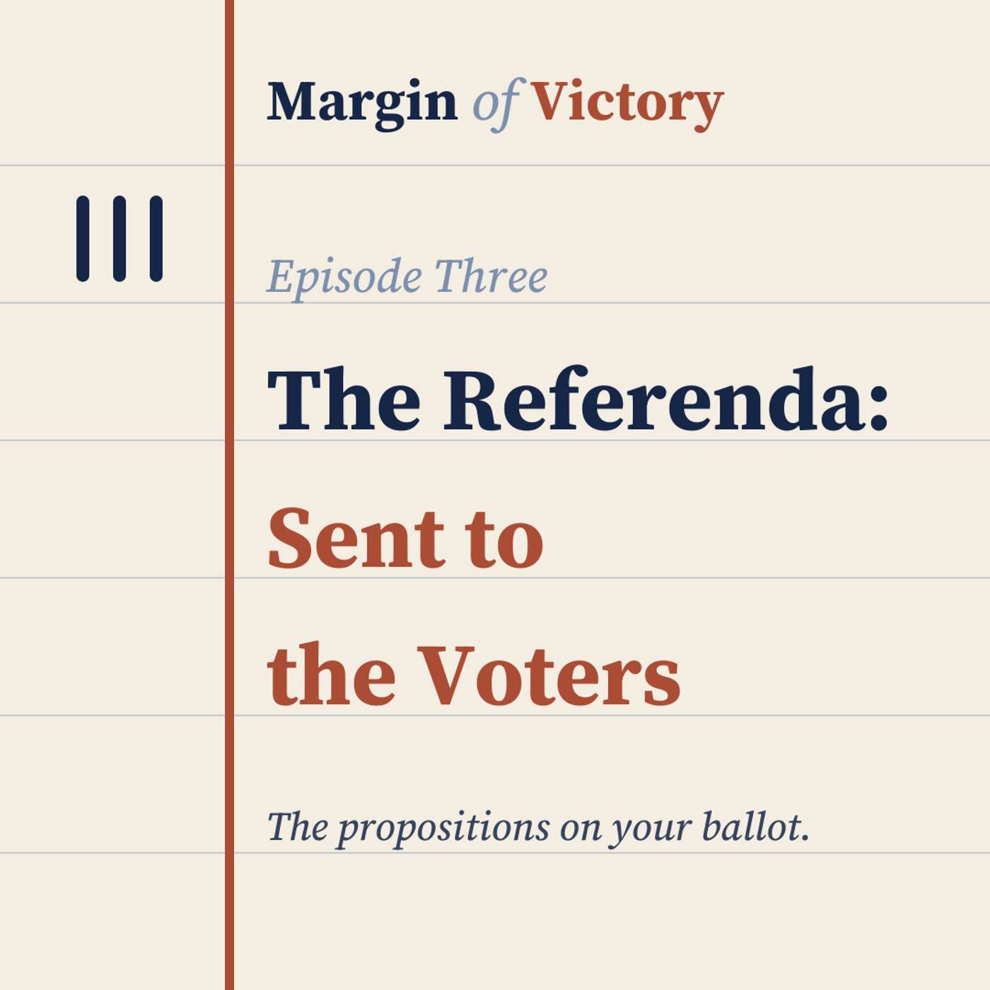 The Referenda: Sent to the Voters episode artwork