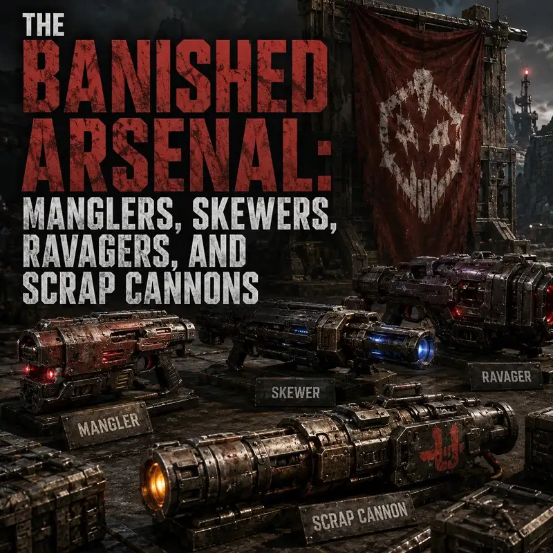 The Banished Arsenal: Manglers, Skewers, Ravagers, and Scrap Cannons