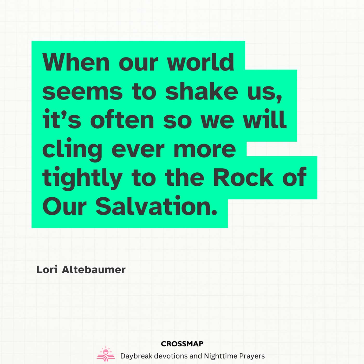 Trusting God's Providence