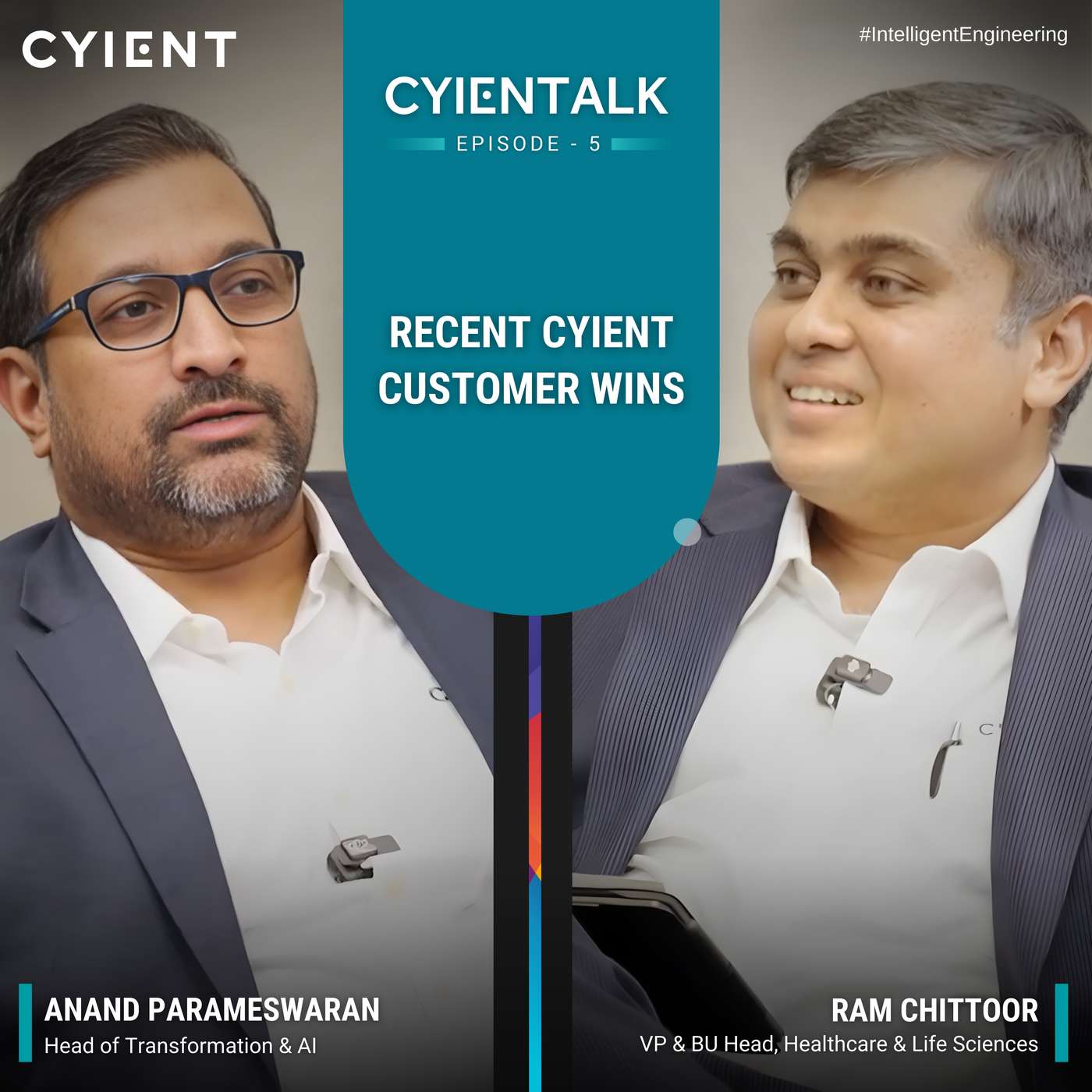 CYIENTALK Episode 5: A Sneak Peek: Inside Cyient’s Most Transformative MedTech Engineering Wins episode artwork
