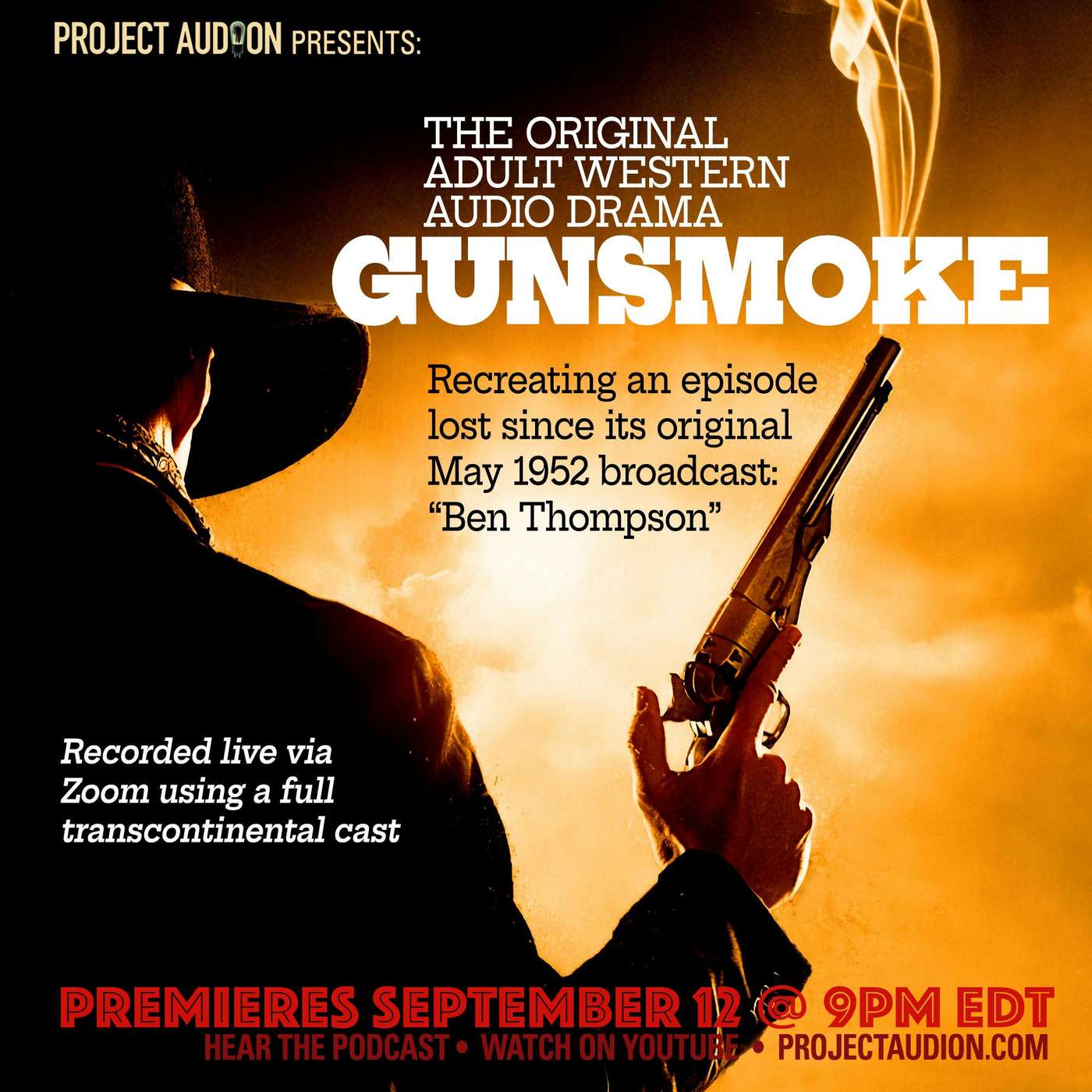 Project Audion Episode 74: Gunsmoke episode artwork