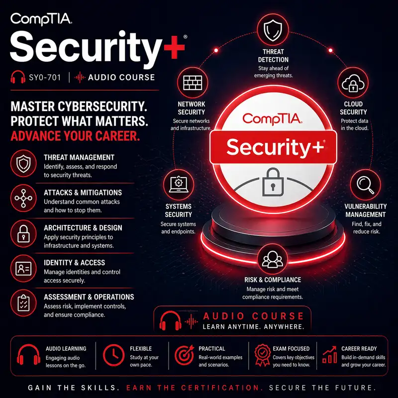 Certified: The CompTIA Security+ Audio Course