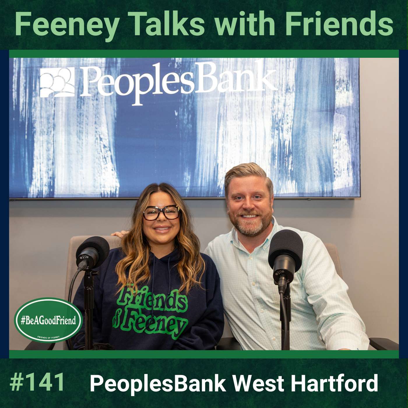 Feeney Talks With Friends