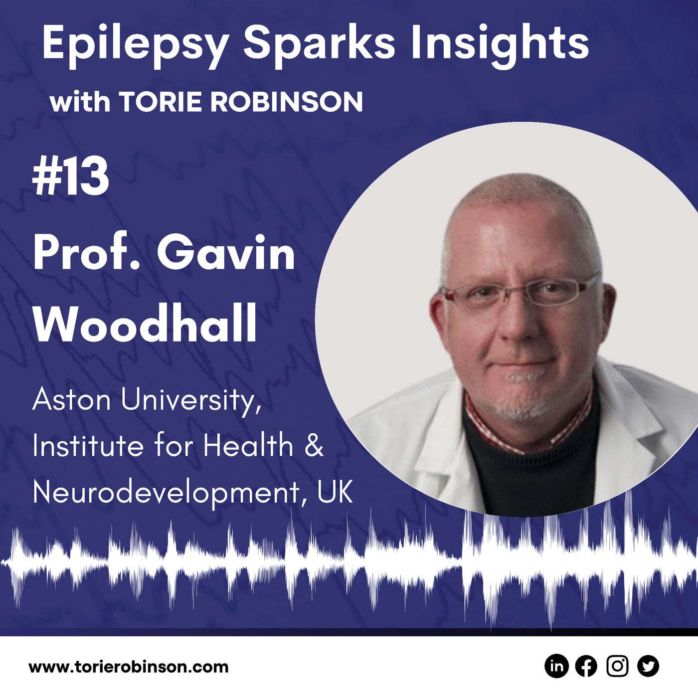What causes epilepsy? That is the question - Professor Gavin Woodhall episode artwork