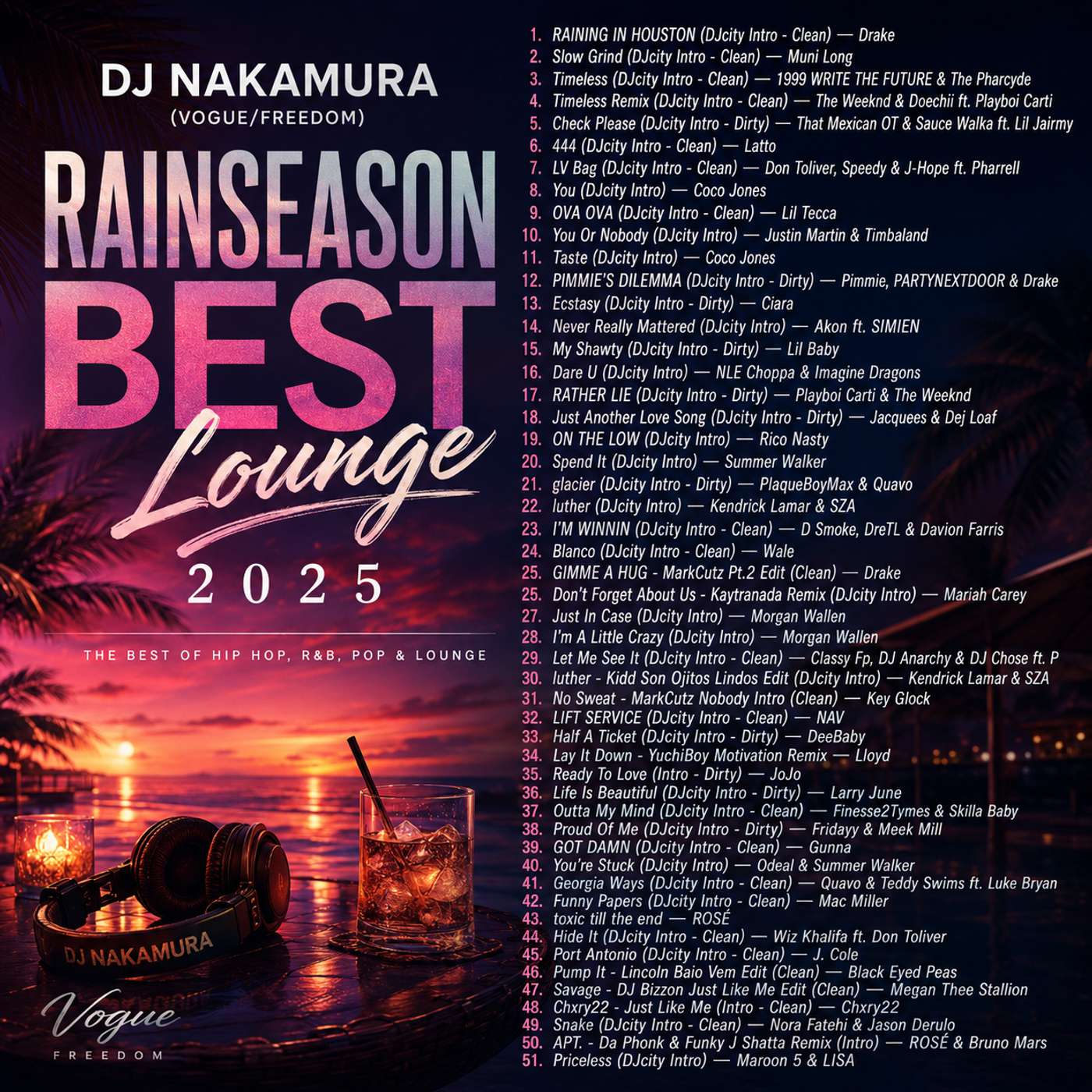 RAINSEASON BEST LOUNGE 2025/DJ NAKAMURA episode artwork