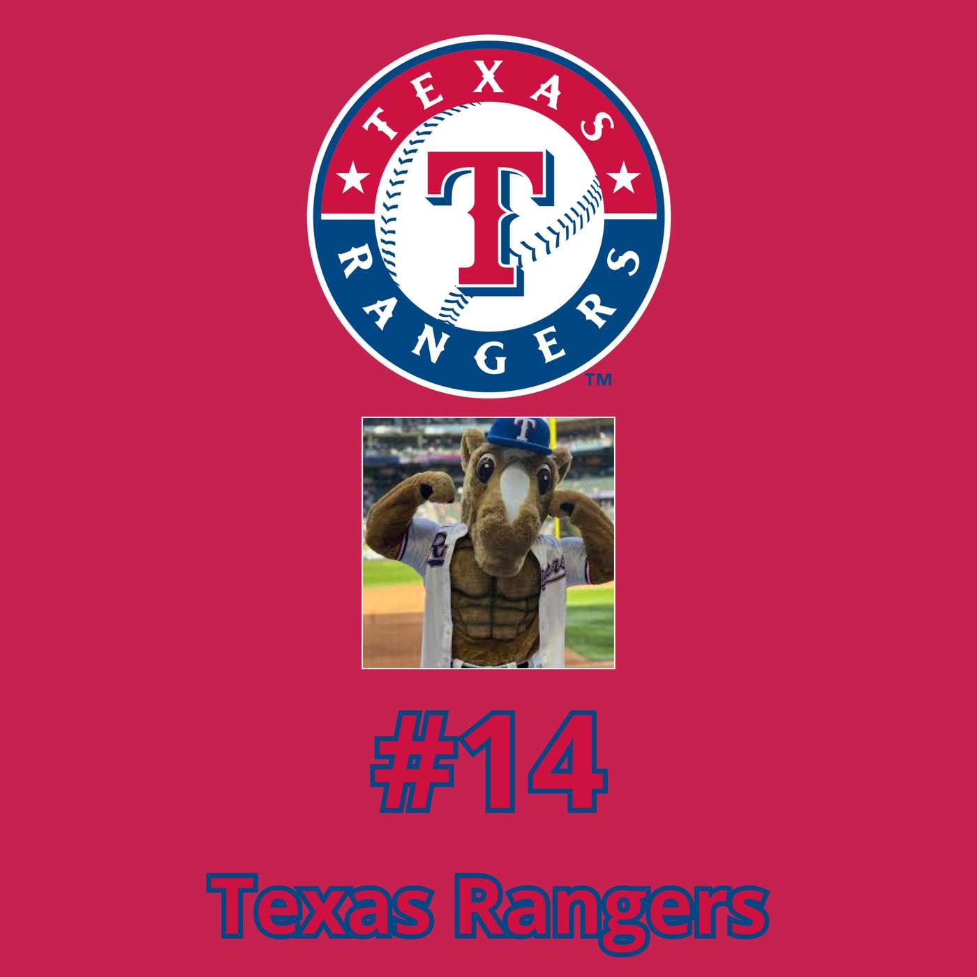 Saison 2026 - Texas Rangers - Compte Plein #14 Saison 2026 - Texas Rangers - Compte Plein #14