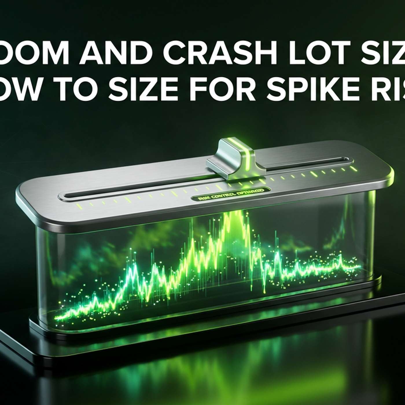 Boom and Crash Lot Size: How to Size for Spike Risk