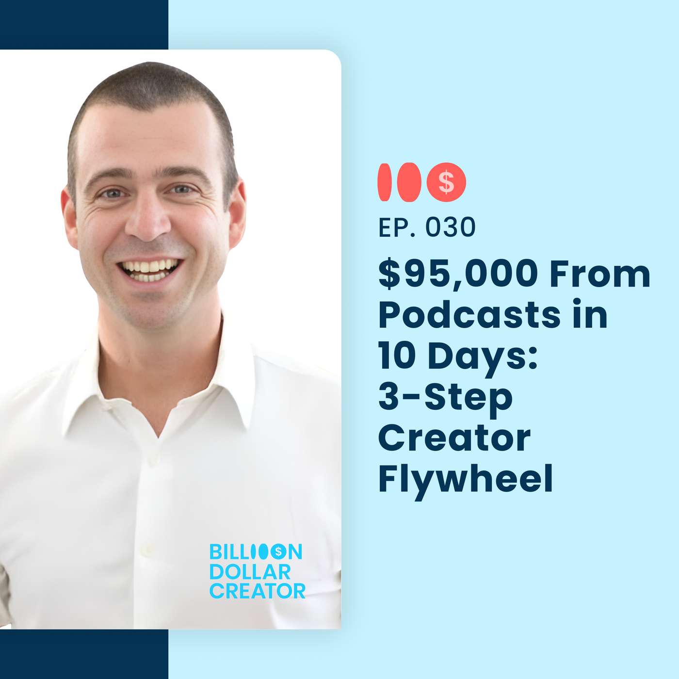 030: $95,000 From Podcasts in 10 Days: 3-Step Creator Flywheel (Proven Strategy)