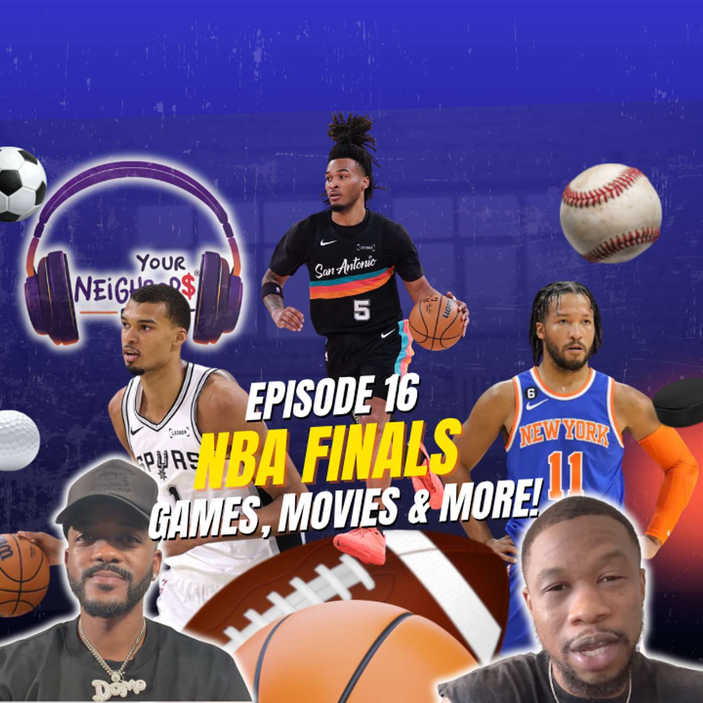 DOMO4200 & A Breed on the NBA Finals | Your NEiGHBOR$ Podcast Episode 16 episode artwork