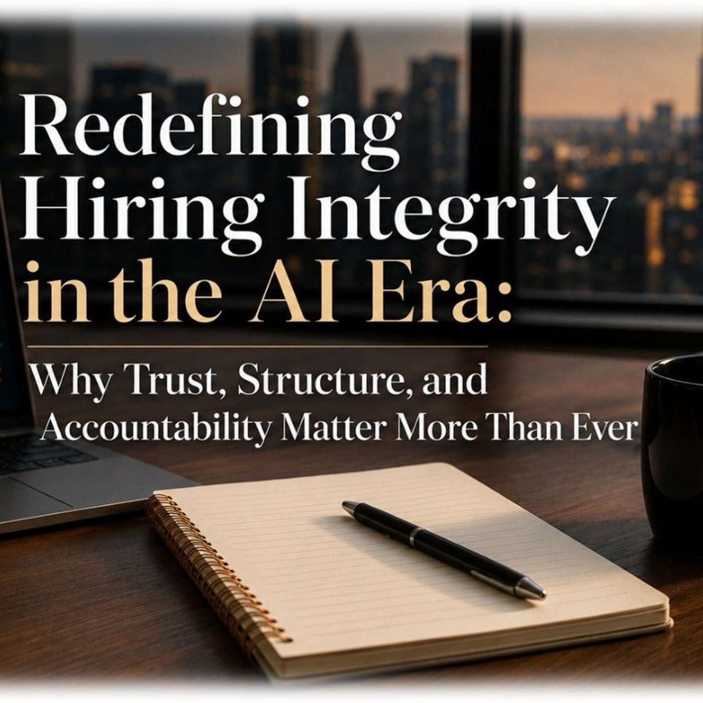 Redefining Hiring Integrity in the AI Era: Why Trust, Structure, and Accountability Matter More Than episode artwork