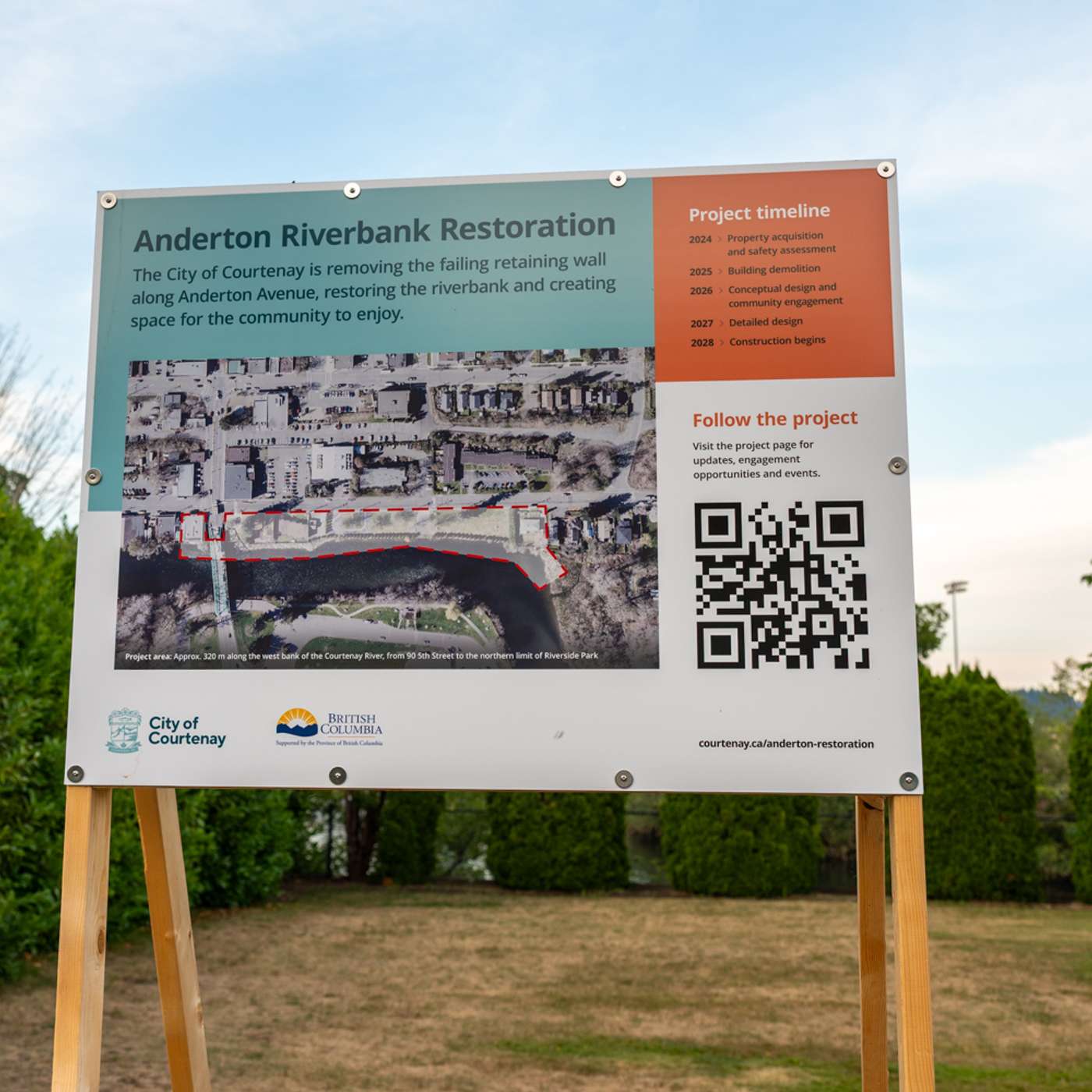 Restoring the Anderton Riverbank, Courtenay presents three design options to the public episode artwork