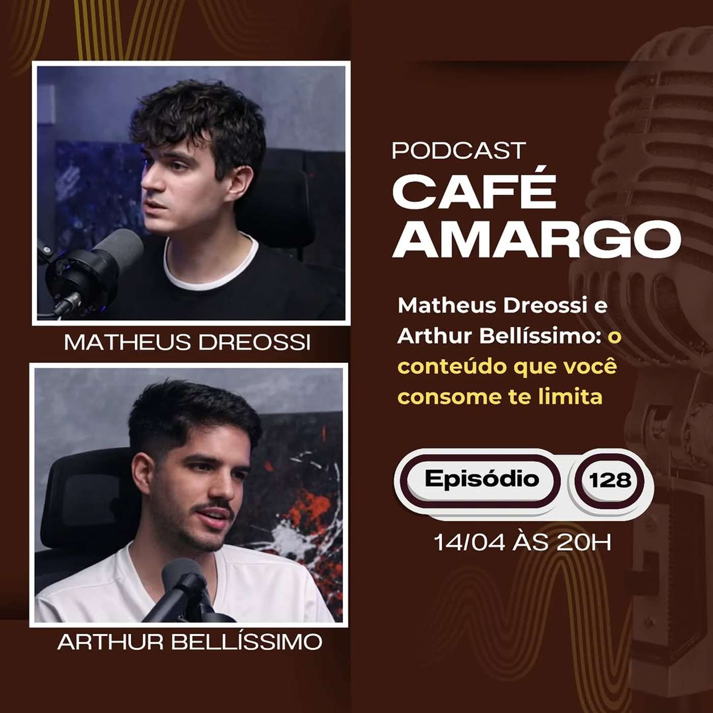 Episódio #128 | Que Ninguém Te Conta Sobre Criar Podcast episode artwork