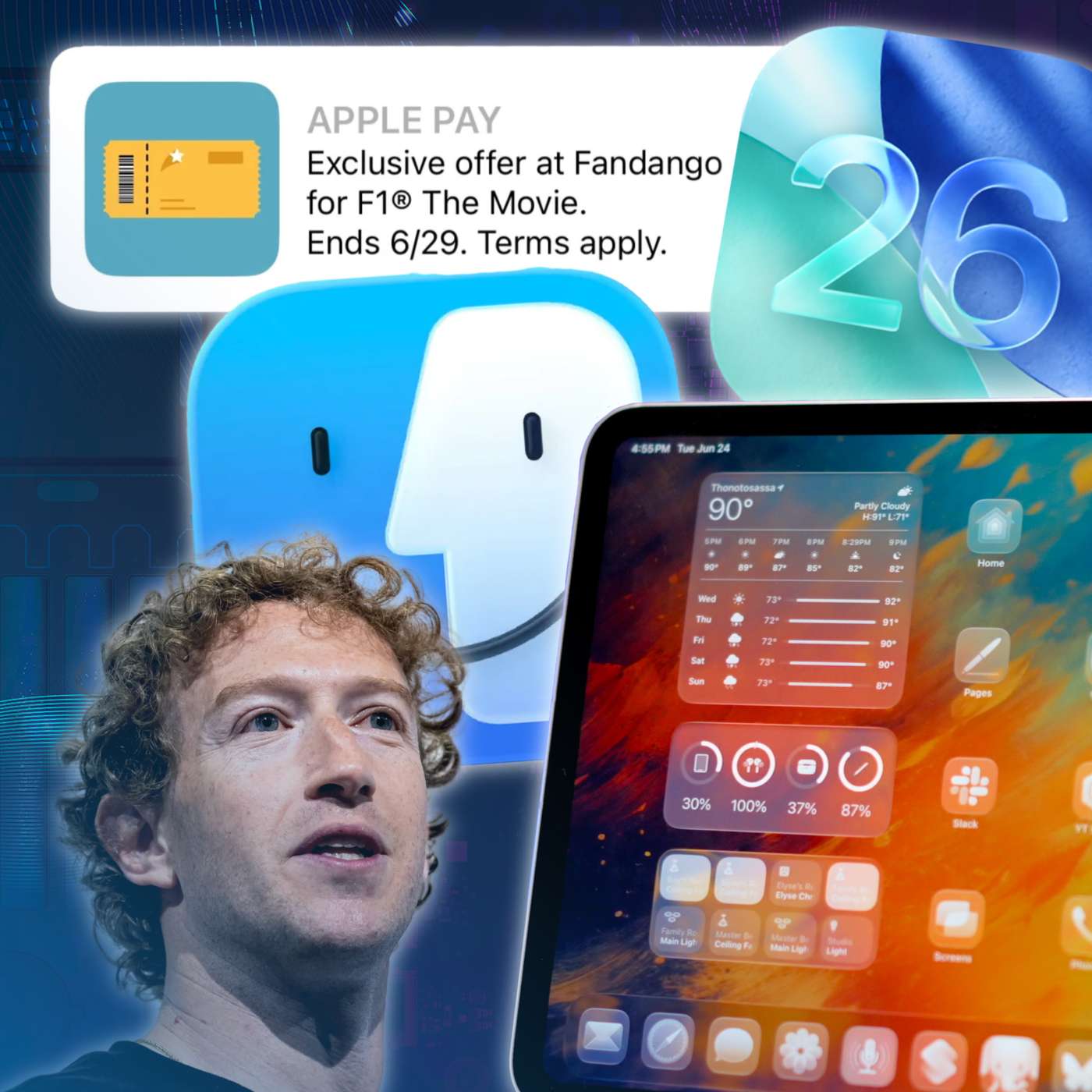 Apple Took F1 Too Far, iPadOS 26 Features, Are We All Just LLMs?